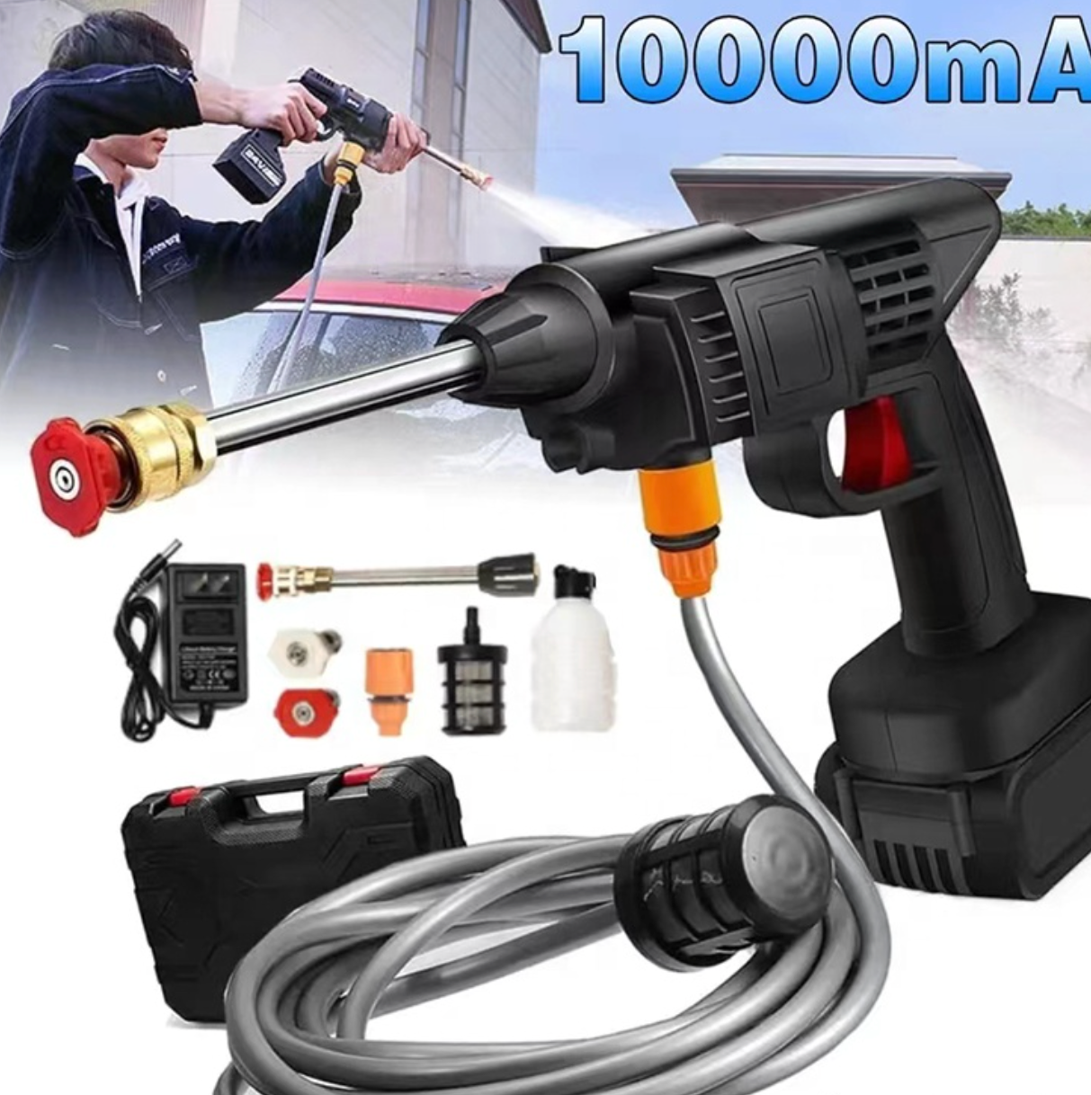 Aparat portabil de spălat cu presiune – AquaJet Pro™