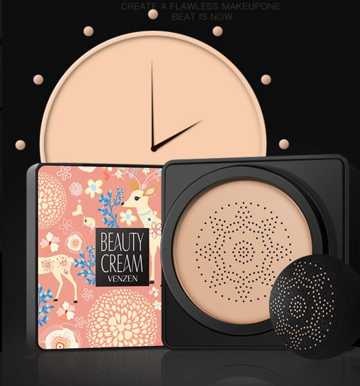 Cushion pentru ten uniform – GlowSkin™