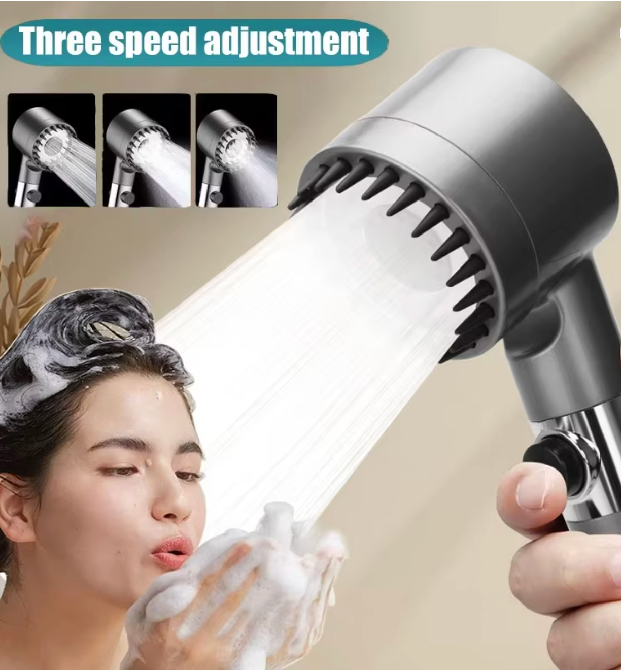 Duș cu Presiune Reglabilă – HydroFlow Pro™