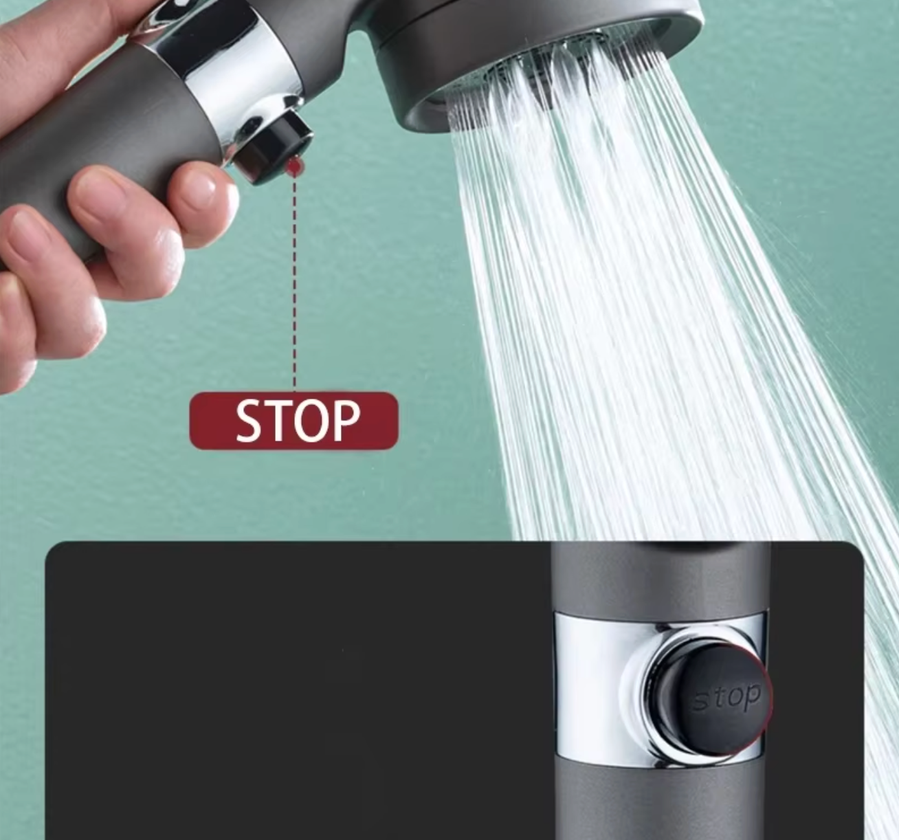 Duș cu Presiune Reglabilă – HydroFlow Pro™
